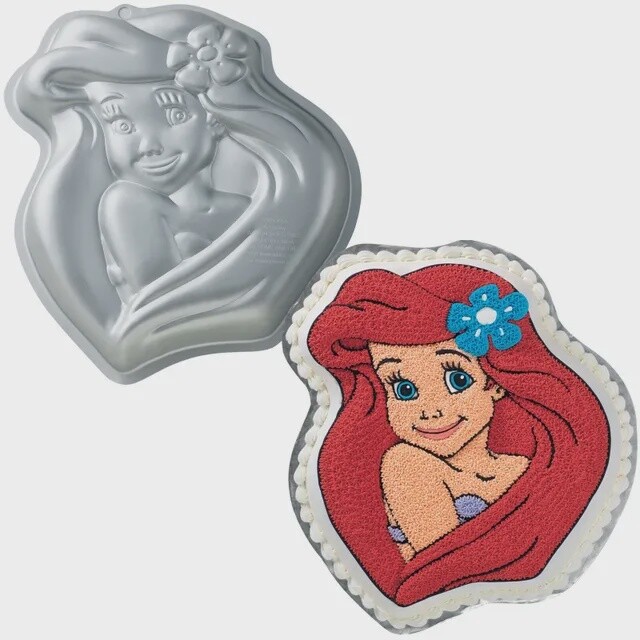 LITTE MERMAID CAKE TIN HIRE