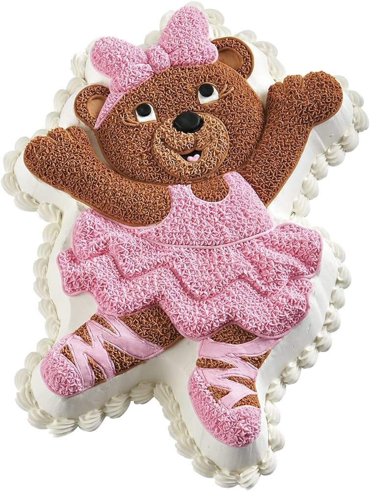 BALLERINA BEAR CAKE TIN