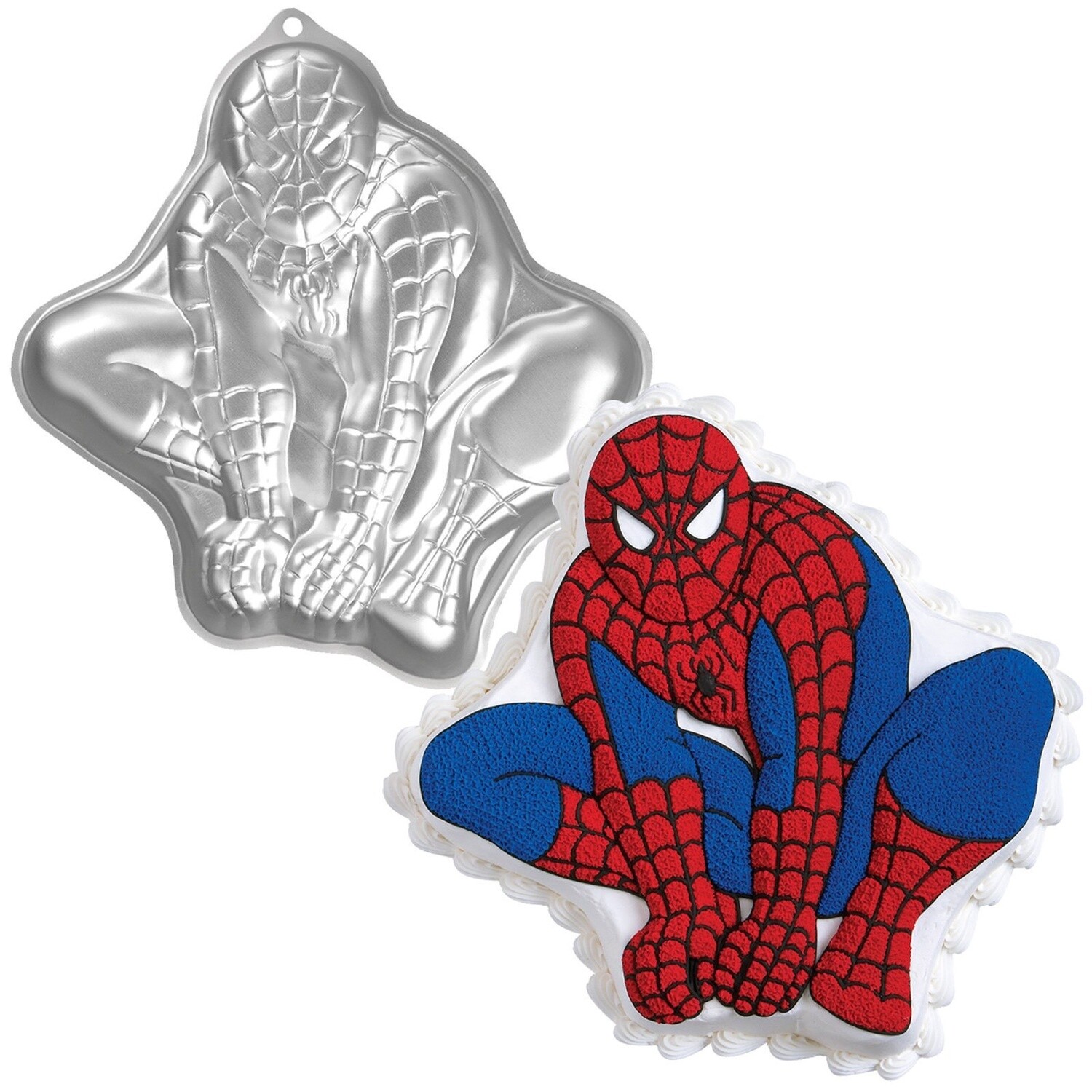 SPIDERMAN CAKE TIN HIRE