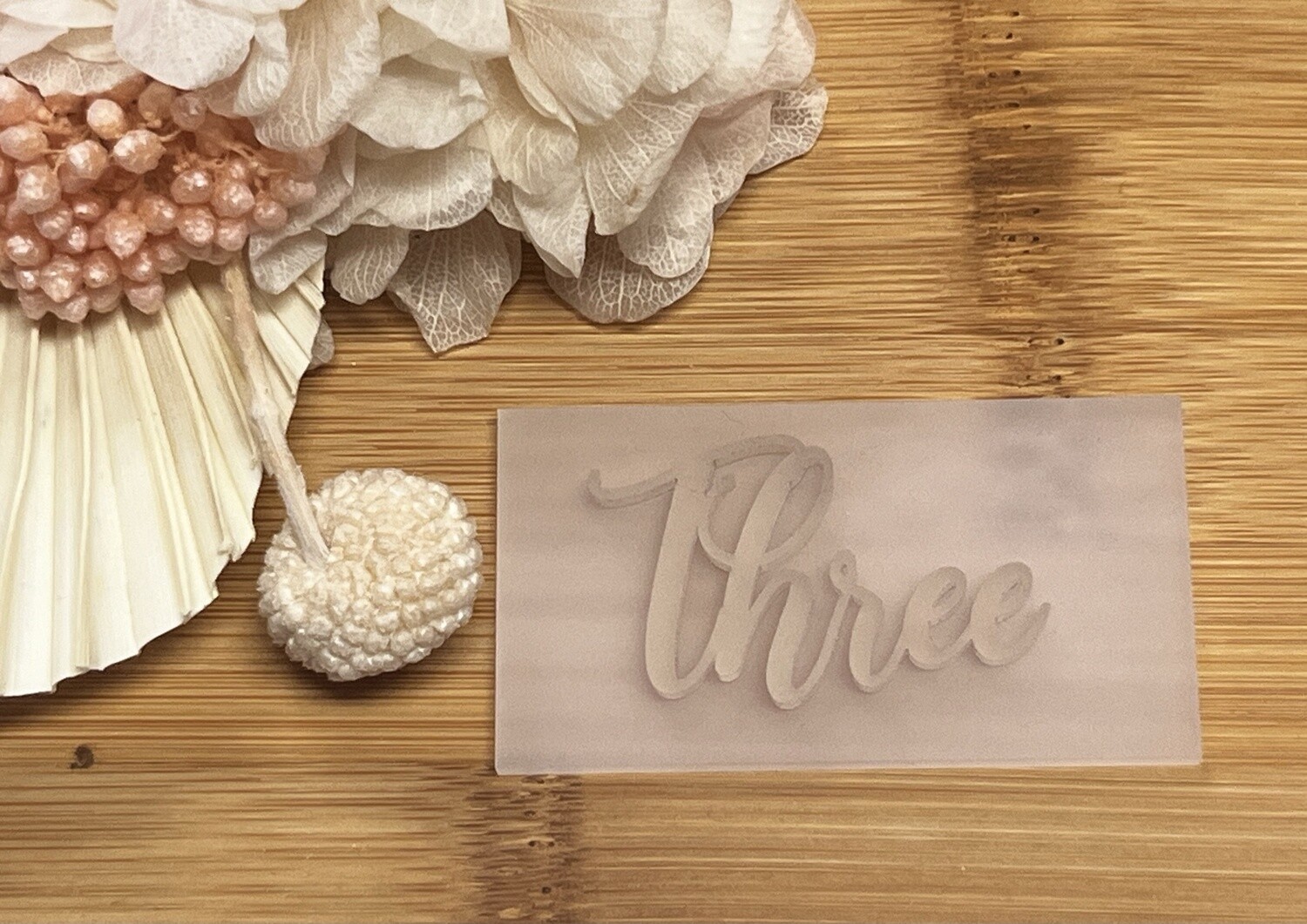 Three embosser stamp