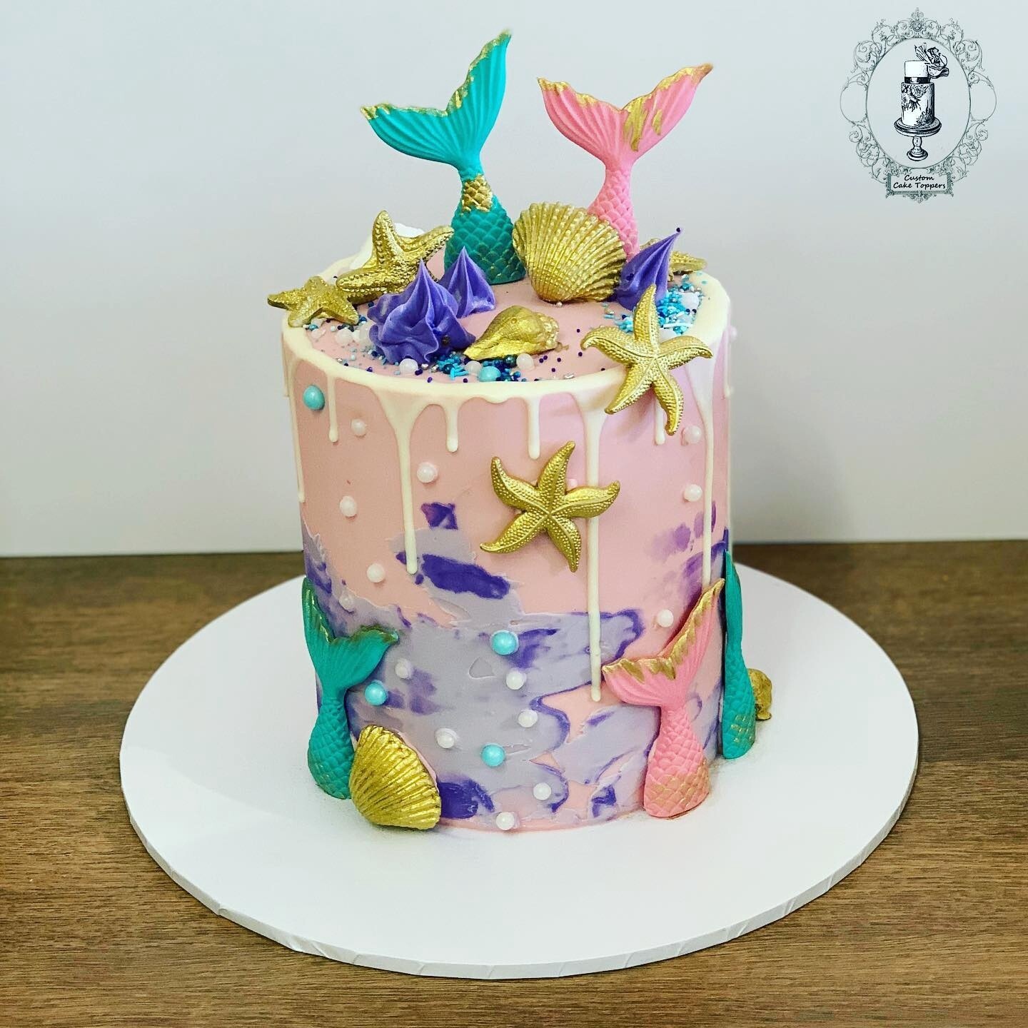 MERMAID TAIL CAKE