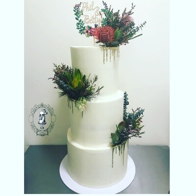 NATIVE WEDDING CAKE