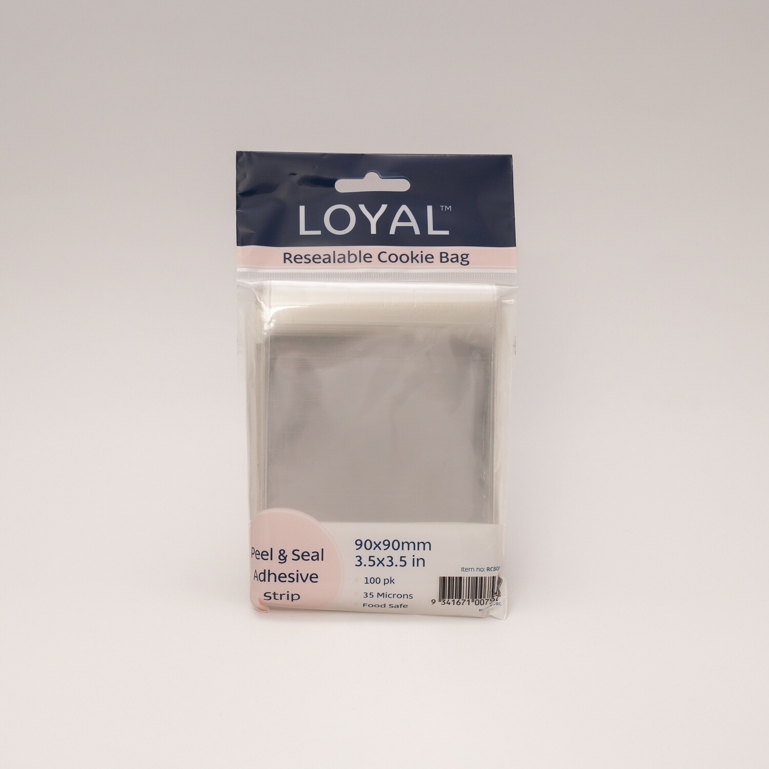 Loyal Resealable Cookie Bag 90x90