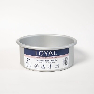 LOYAL Elite Anodised Cake Tin Round (7in)