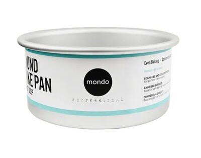 MONDO PRO ROUND CAKE PAN 6IN/15X7.5CM