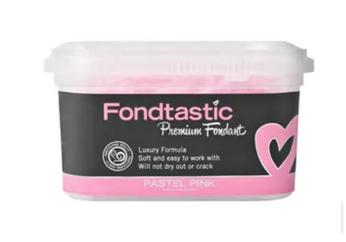 FONDTASTIC FONDANT PASTEL PINK 250G