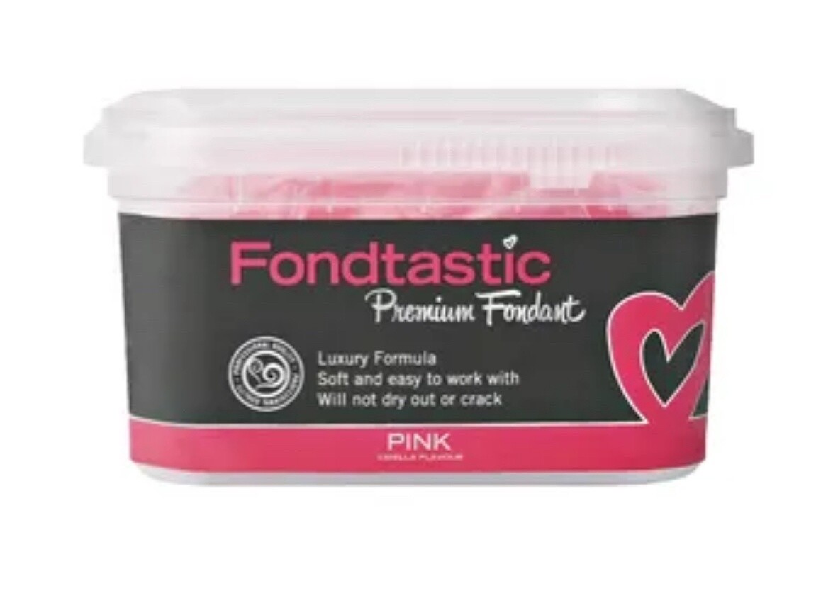 FONDTASTIC FONDANT PINK 250G