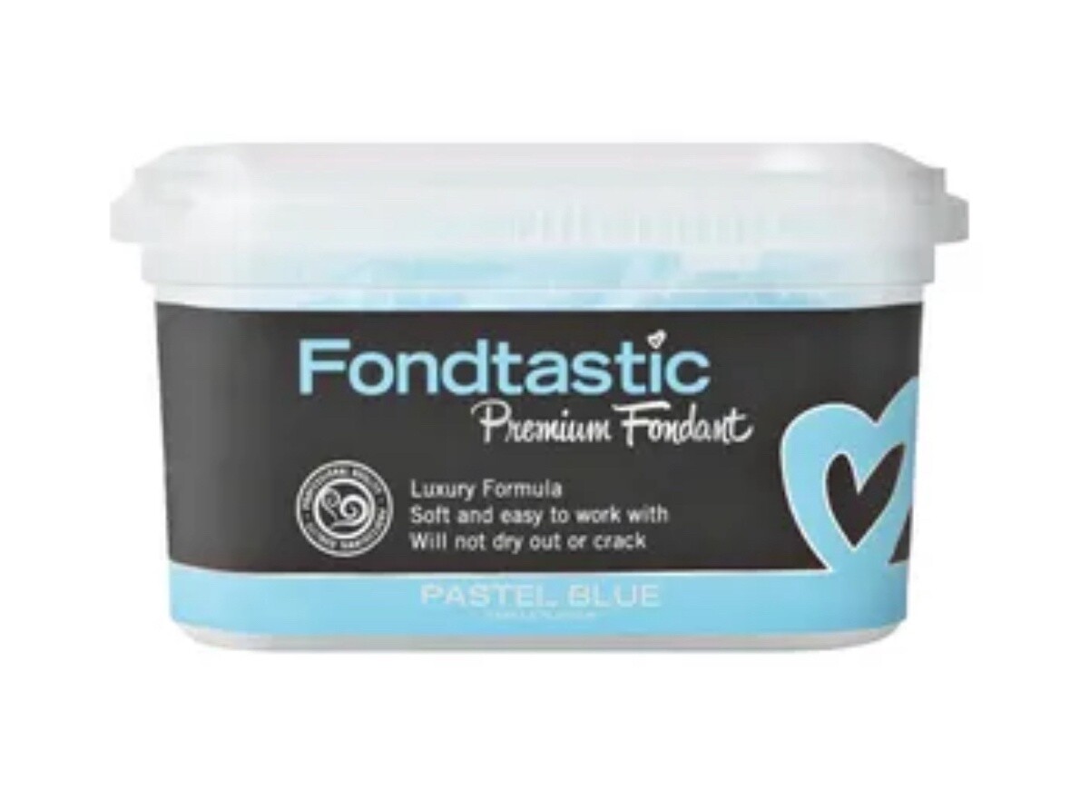 FONDTASTIC FONDANT PASTEL BLUE 250G
