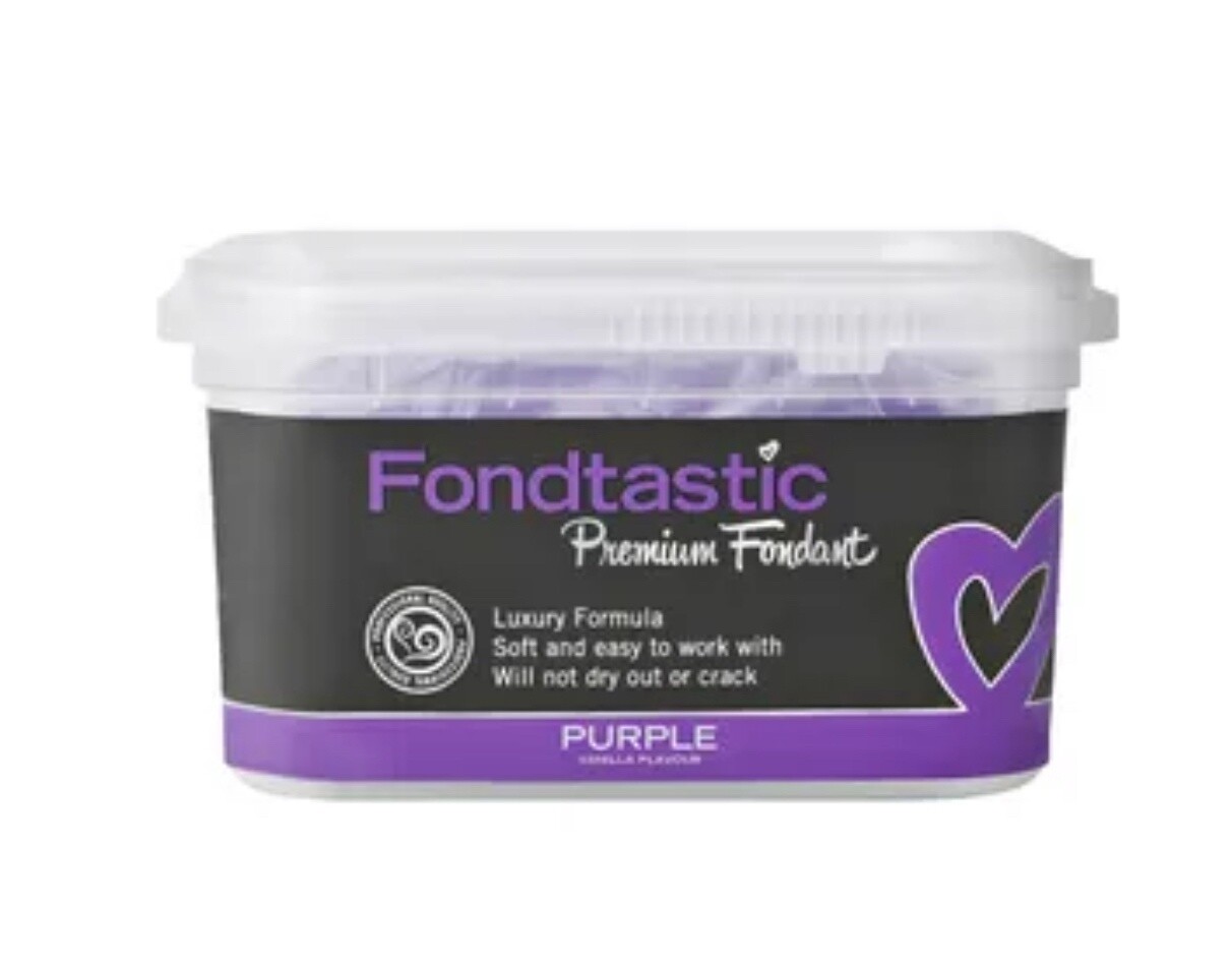FONDTASTIC FONDANT PURPLE 250G