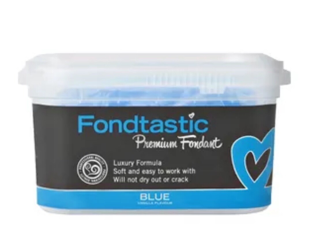 FONDTASTIC FONDANT BLUE 250G