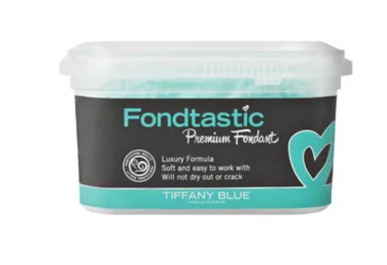 FONDTASTIC FONDANT TIFANY BLUE  250G