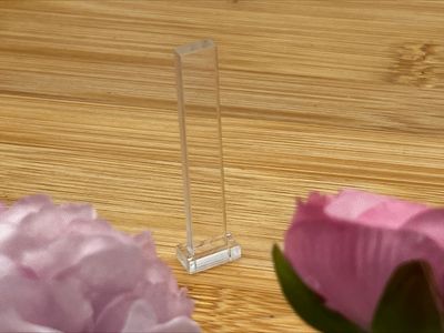 Clear Cake Fropper Pin / Stem