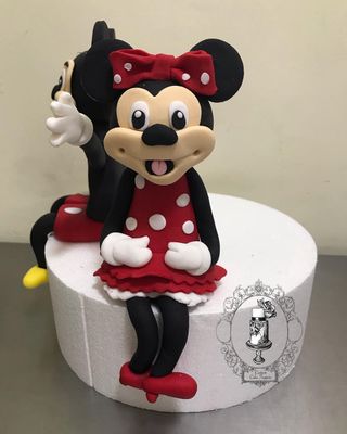 MINI MOUSE CAKE TOPPER