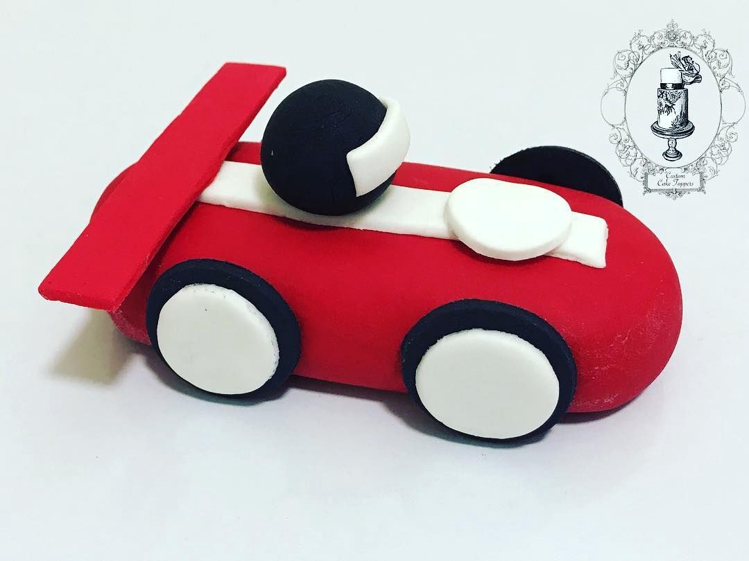 RACE CAR CAKE TOPPER