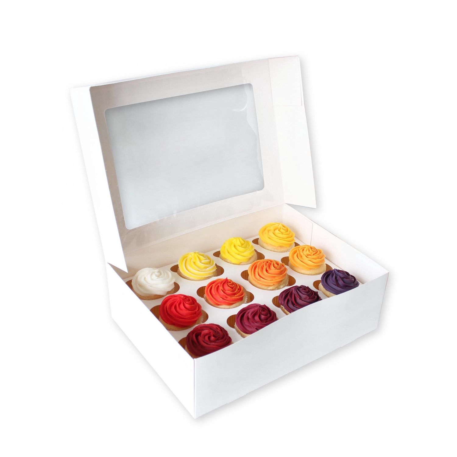 12 CAVITY CUPCAKE BOX + INSERT LOYAL