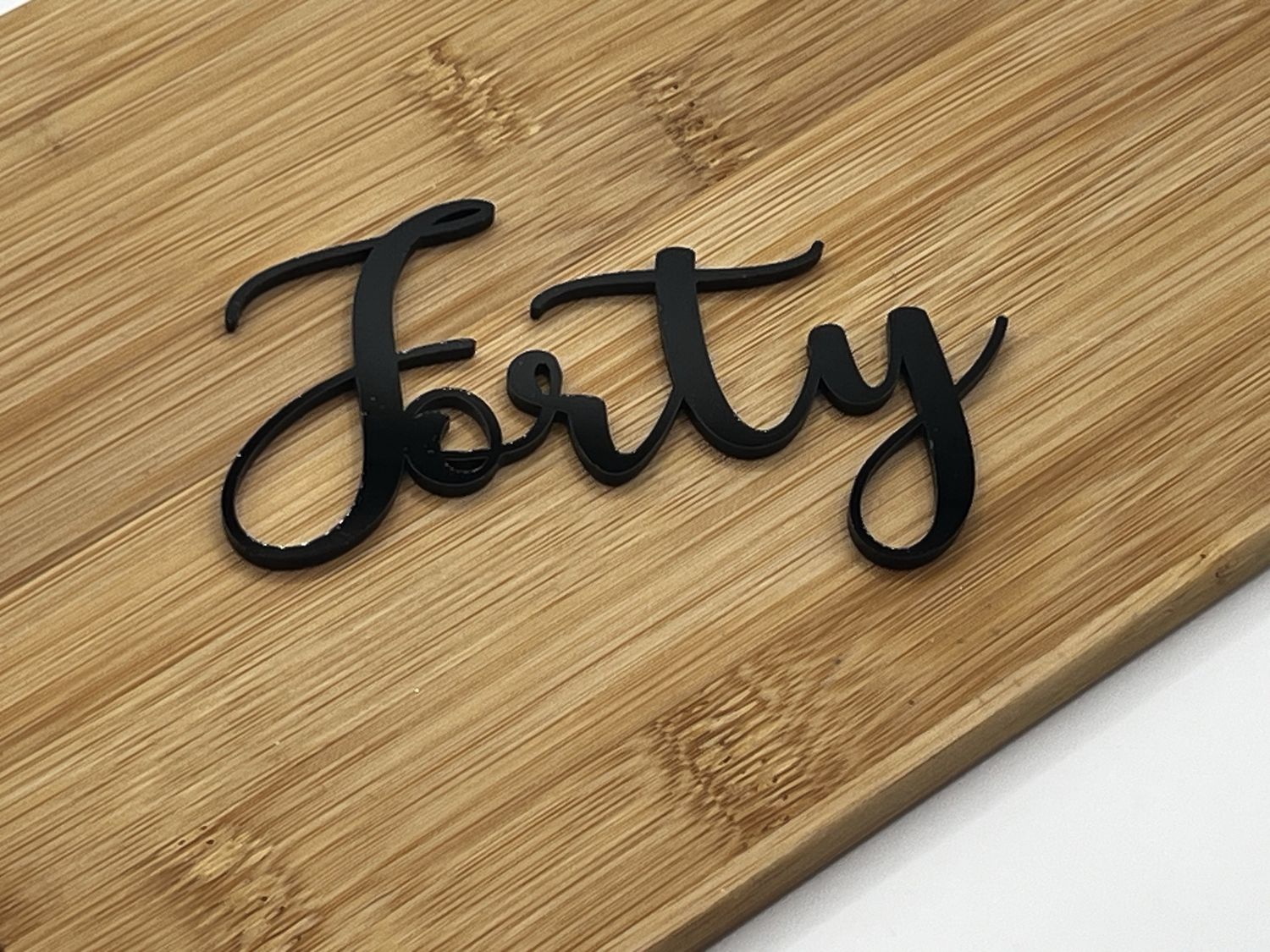 Forty cake fropper black