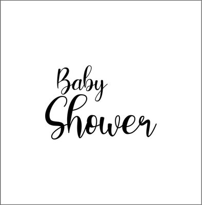 BABY SHOWER DEBOSSER
