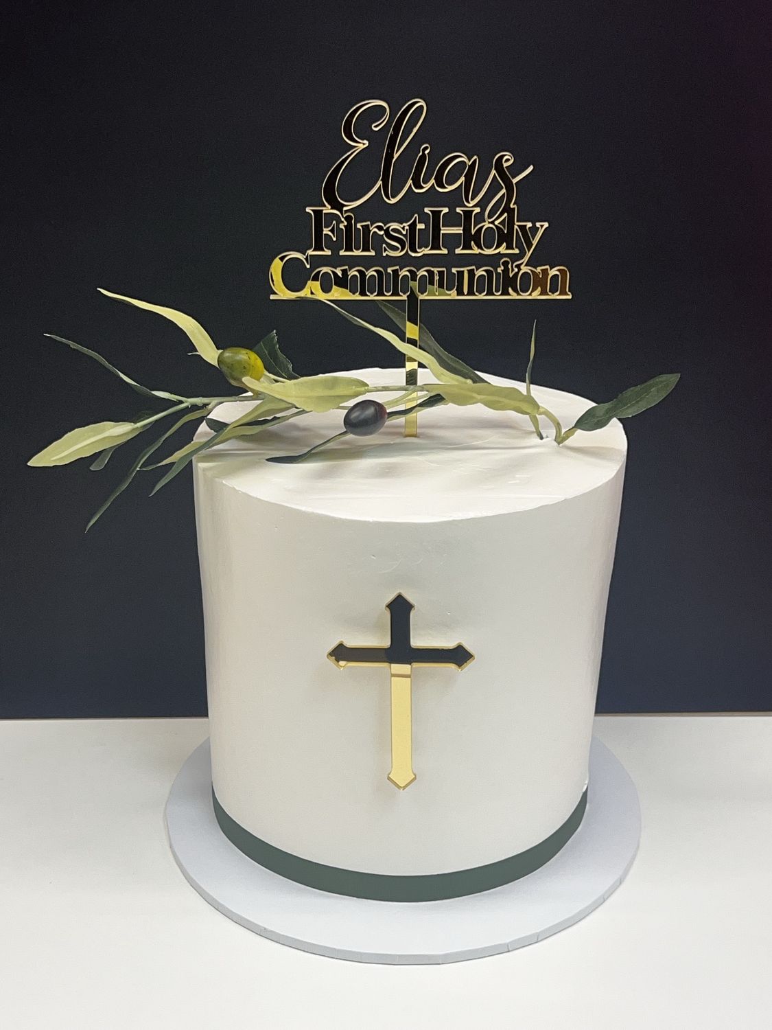 First communion cake