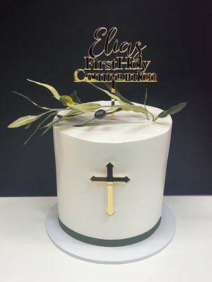 First communion cake