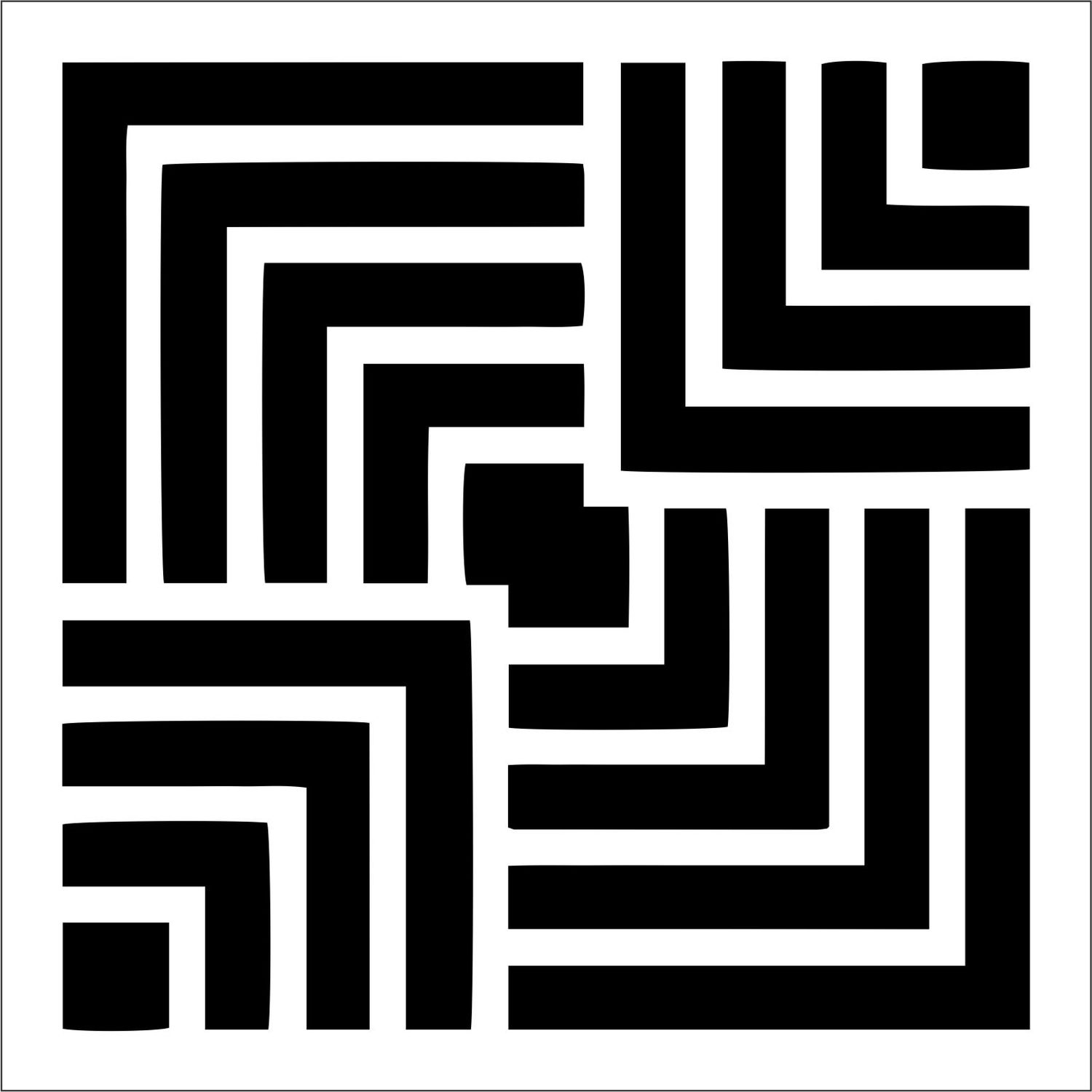 ART DECO STENCIL 11