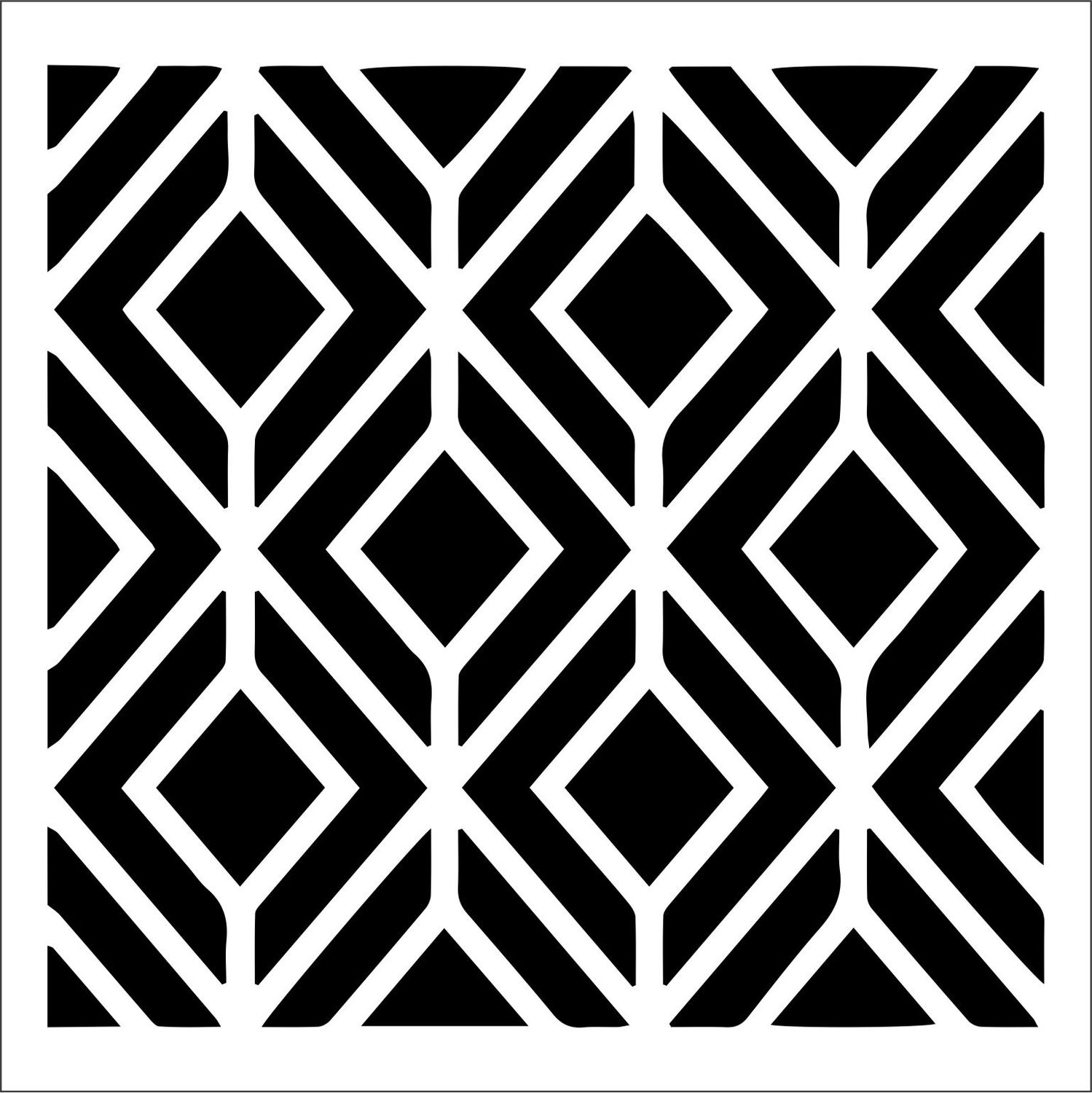 ART DECO STENCIL 9