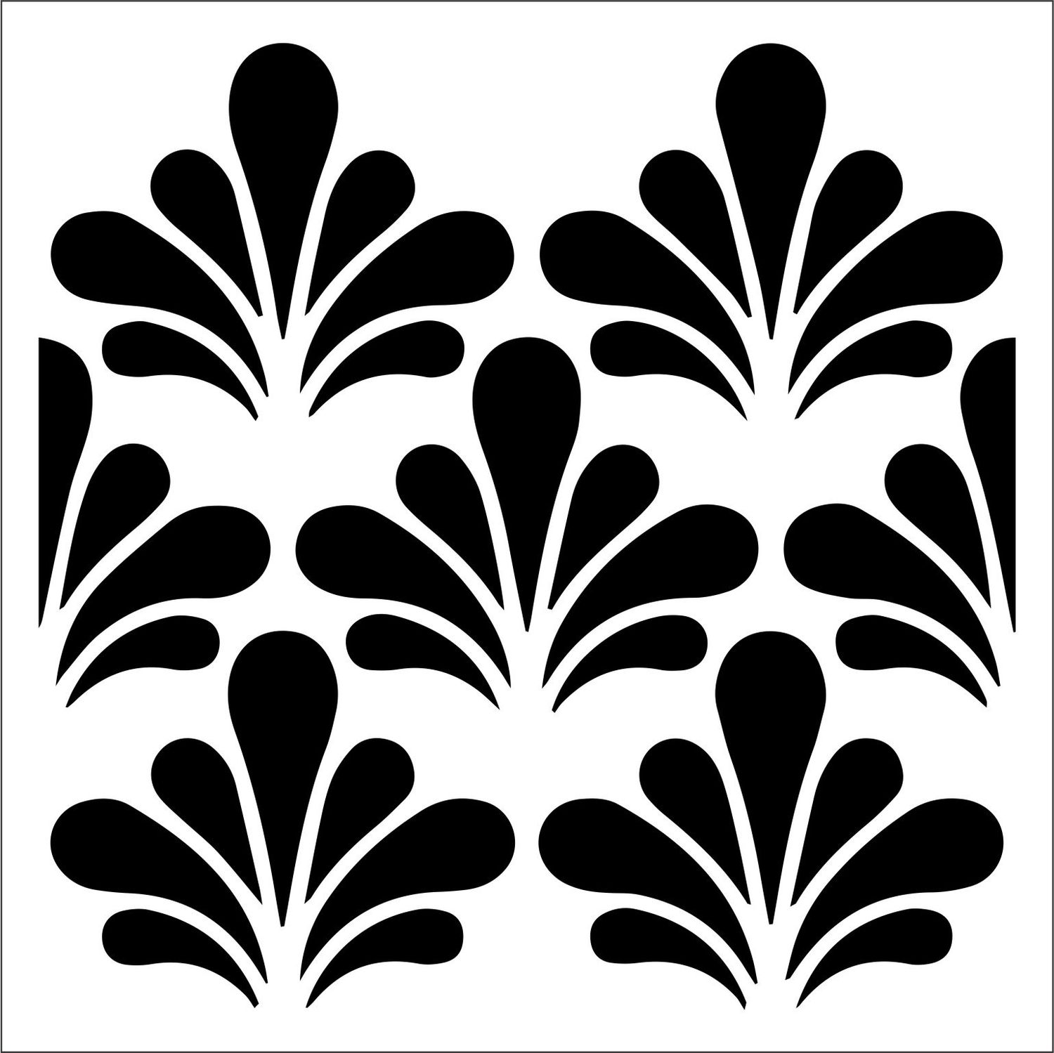 ART DECO STENCIL 4