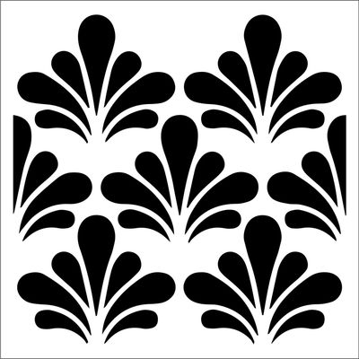 ART DECO STENCIL 4