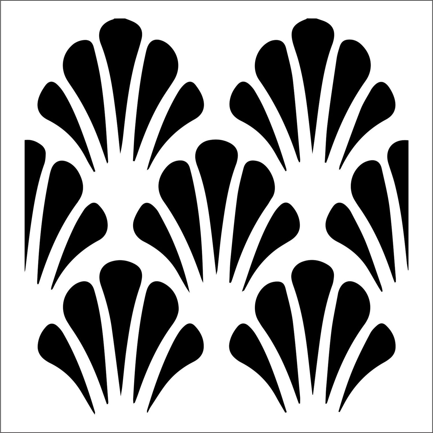 ART DECO STENCIL 10