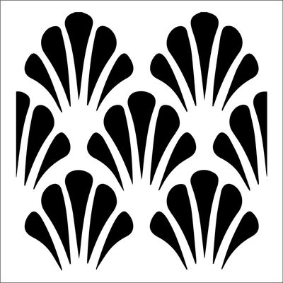 ART DECO STENCIL 10