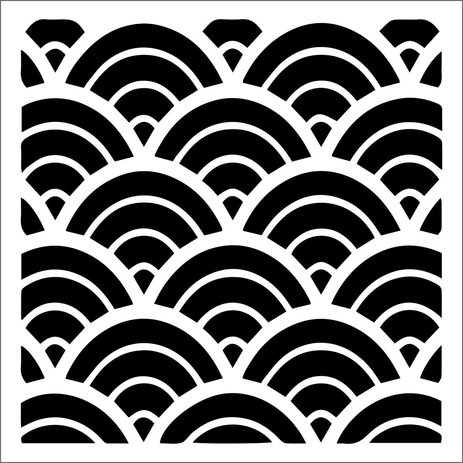 ART DECO STENCIL 7