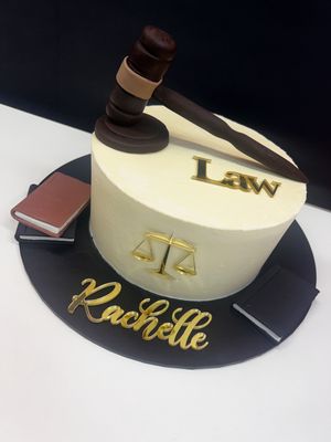 Lawyer Cake