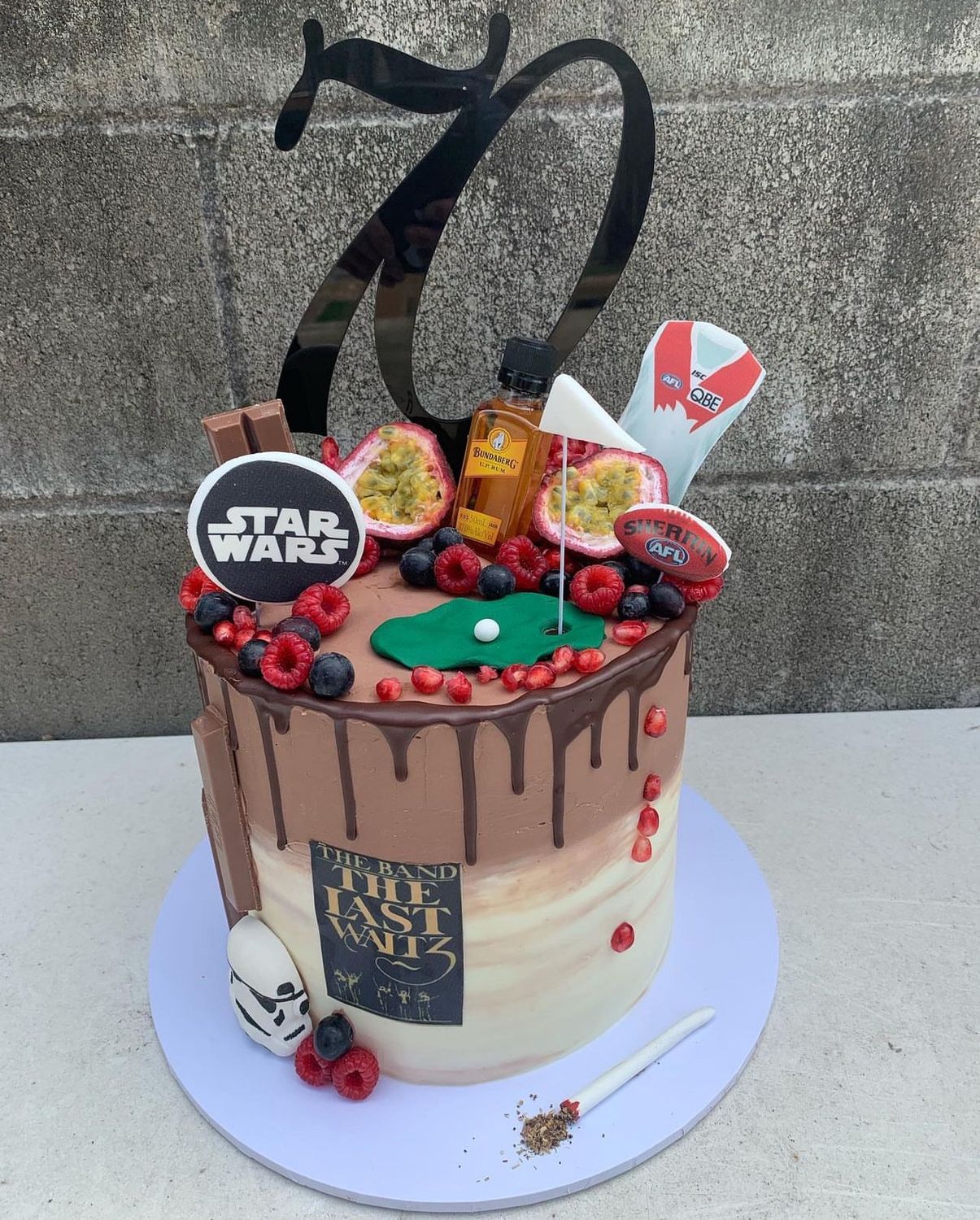 Guys number cake