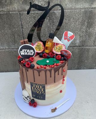 Guys number cake