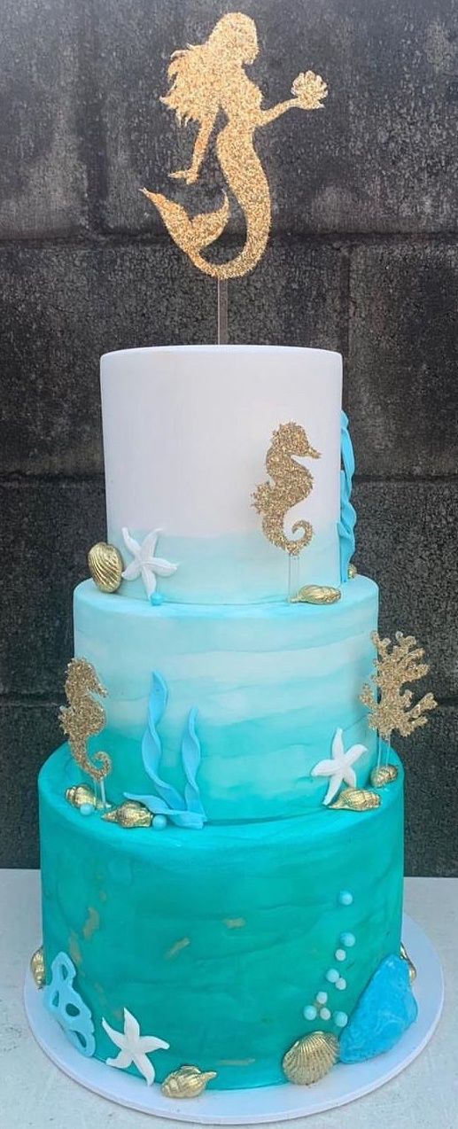 Mermaid cake