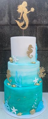 Mermaid cake