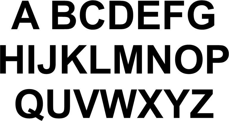 ALPHABET LETTER CAKE FROPPERS INDIVIDUAL