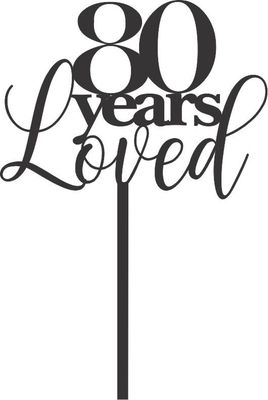 80 YEARS LOVED 2