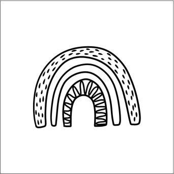 RAINBOW DEBOSSER STAMP