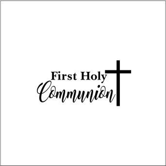 FIRST HOLY COMMUNION DEBOSSER STAMP 3