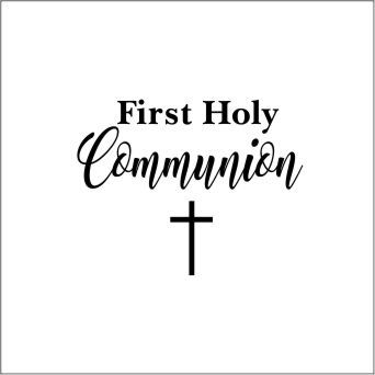 FIRST HOLY COMMUNION DEBOSSER STAMP 2