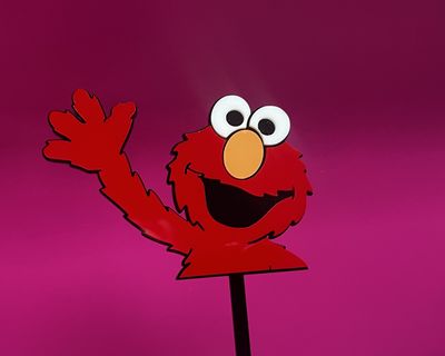 Elmo cake topper
