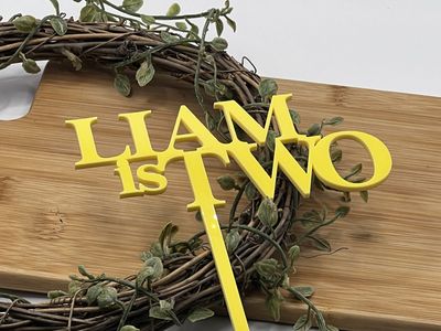 Two cake topper