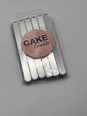 POPCICAL STICKS SILVER MIRROR 12 pk
