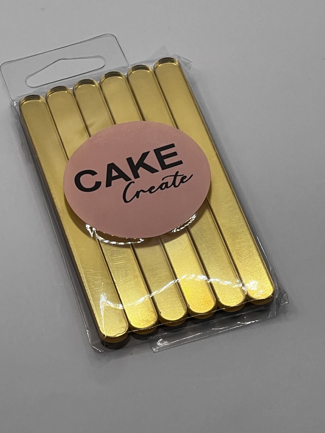 POPCICAL STICKS GOLD MIRROR 12 pk