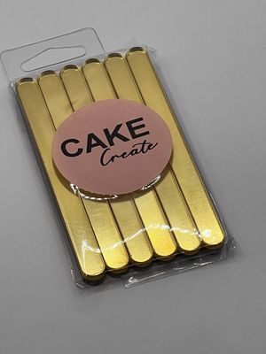POPCICAL STICKS GOLD MIRROR 12 pk