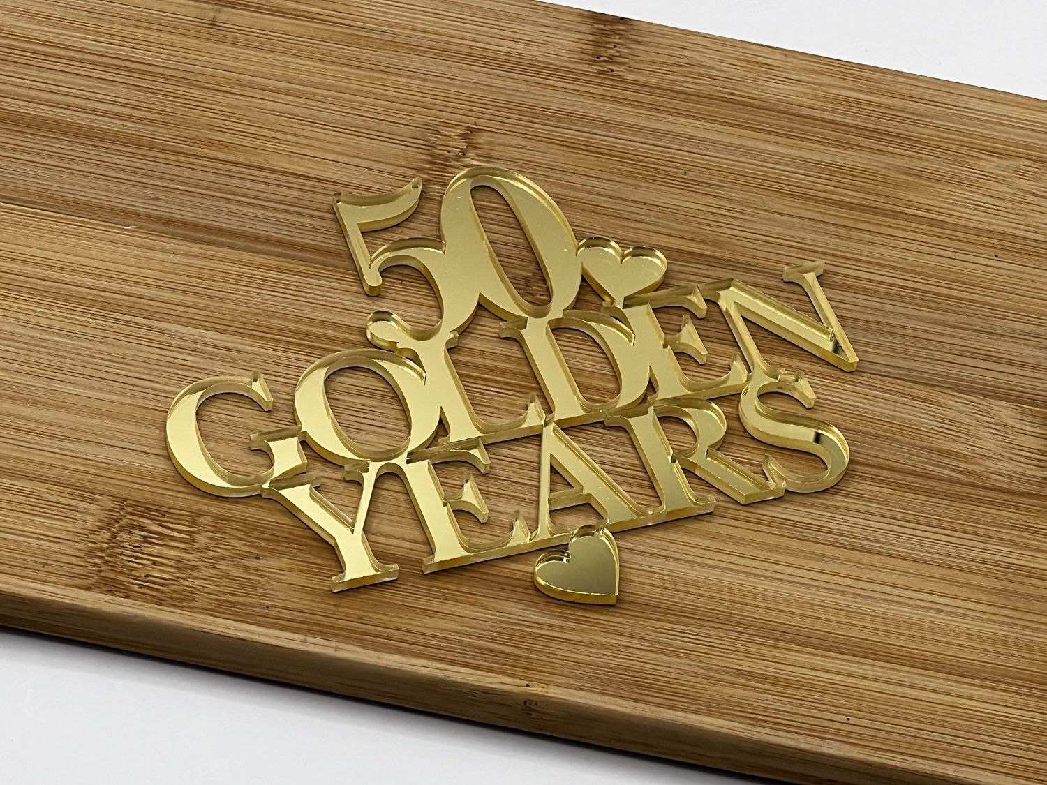 50 golden years cake fropper