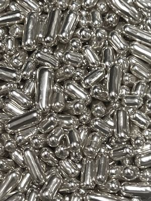Metallic silver rods 70g