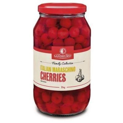 ITALIAN MARASCHINO CHERRIES 1.8kg