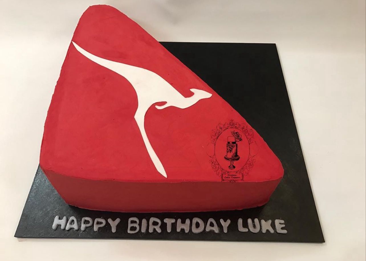Logo birthday cake 