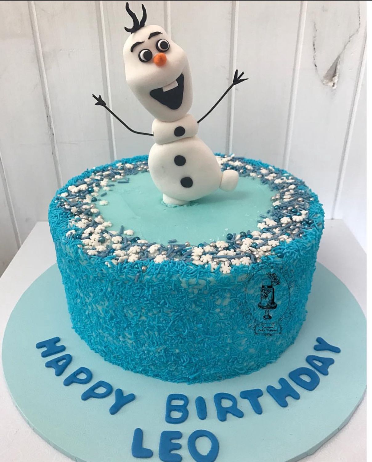 Frozen - Snowman  cake 